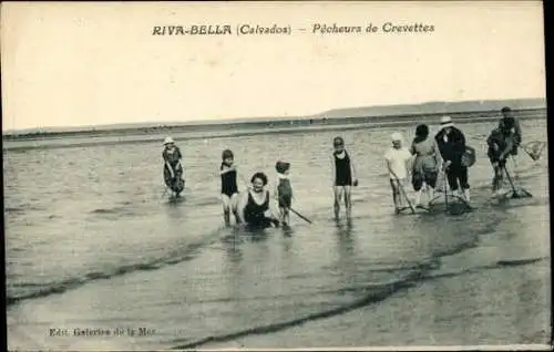 Set von 50 Ak  Riva Bella Menschen am Strand