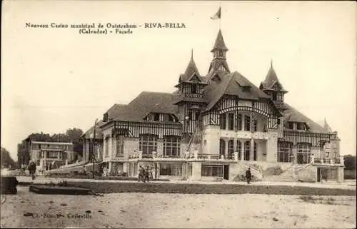 Set von 50 Ak  Riva Bella Menschen am Strand