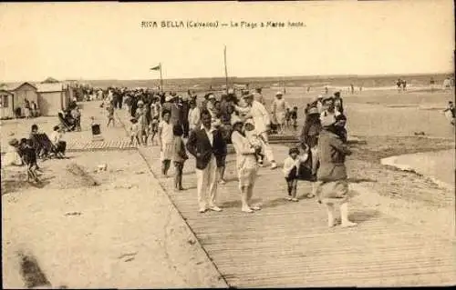 Set von 50 Ak  Riva Bella Menschen am Strand