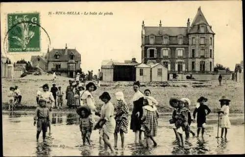 Set von 50 Ak  Riva Bella Menschen am Strand