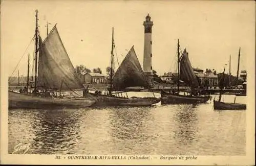 Set von 42 Ak Ouistreham Riva Bella Calvados