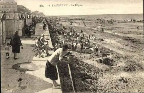 Set von 43 Ak Langrune sur Mer Calvados