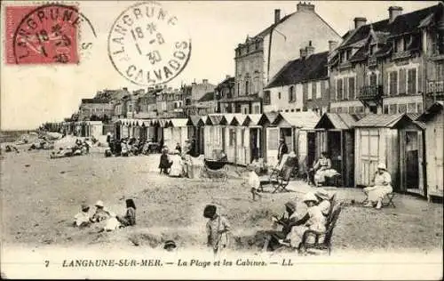 Set von 43 Ak Langrune sur Mer Calvados