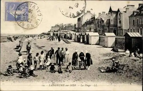 Set von 43 Ak Langrune sur Mer Calvados