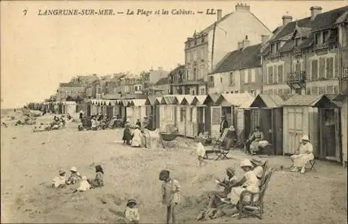 Set von 43 Ak Langrune sur Mer Calvados