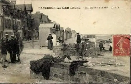 Set von 43 Ak Langrune sur Mer Calvados