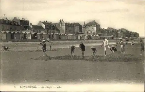 Set von 43 Ak Langrune sur Mer Calvados