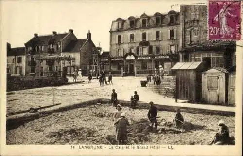 Set von 43 Ak Langrune sur Mer Calvados