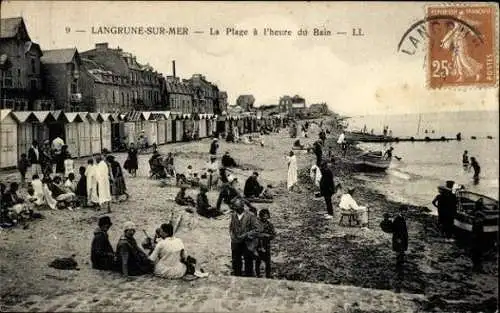 Set von 43 Ak Langrune sur Mer Calvados