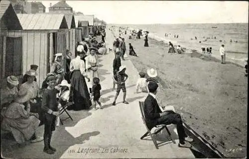Set von 43 Ak Langrune sur Mer Calvados