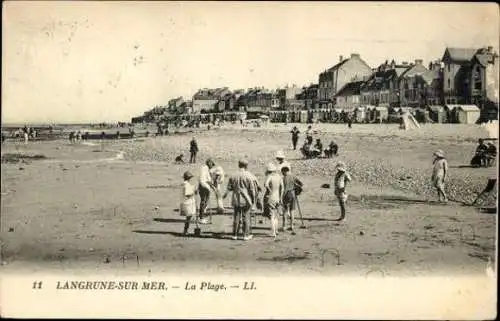 Set von 43 Ak Langrune sur Mer Calvados