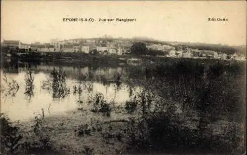 Set von 15 Ak Epone Yvelines,Épône - Église,Épône - Château etc.