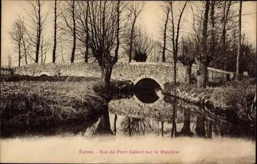 Set von 15 Ak Epone Yvelines,Épône - Église,Épône - Château etc.