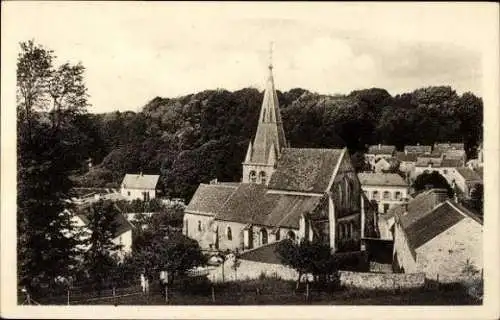 Set von 10 Ak Meulan en Yvelines, l’église de l’Assomption/die Kirche Mariä Himmelfahrt