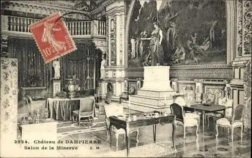 Set von 20 Ak Dampierre Seine-et-Oise Yvelines