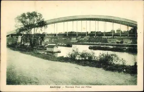 Set von 44 Ak Andrésy Yvelines