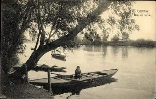 Set von 23 Ak Andrésy Yvelines