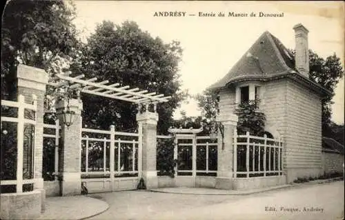 Set von 23 Ak Andrésy Yvelines