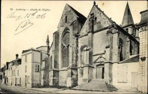 Set von 23 Ak Andrésy Yvelines