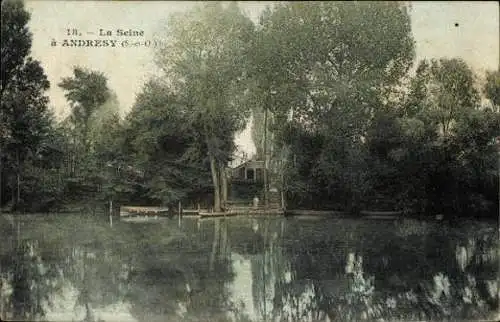 Set von 23 Ak Andrésy Yvelines