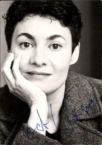 Ak Schauspielerin Kathrin Waligura, Portrait, Autogramm