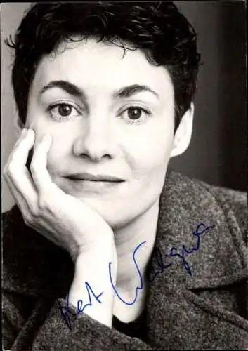 Ak Schauspielerin Kathrin Waligura, Portrait, Autogramm