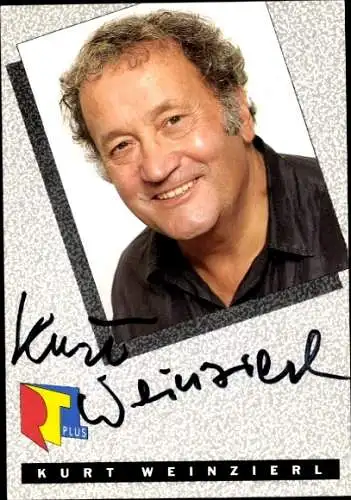 Ak Schauspieler Kurt Weinzierl, Portrait, Autogramm