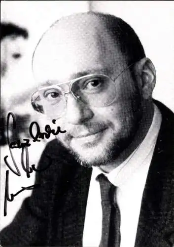 Ak Schauspieler Wolfgang Walker, Portrait, Autogramm