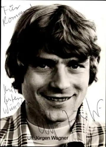 Ak Schauspieler Ulf-Jürgen Wagner, Portrait, Autogramm