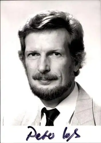Ak Schauspieler Peter Voss, Portrait, Autogramm