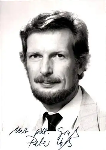 Ak Schauspieler Peter Voss, Portrait, Autogramm