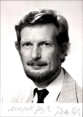 Ak Schauspieler Peter Voss, Portrait, Autogramm