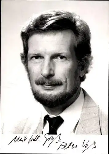 Ak Schauspieler Peter Voss, Portrait, Autogramm