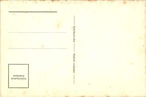 Scherenschnitt Ak Leichtathlet, Wettläufer