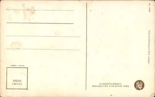 Künstler Ak Junge Frau mit Tennisschläger