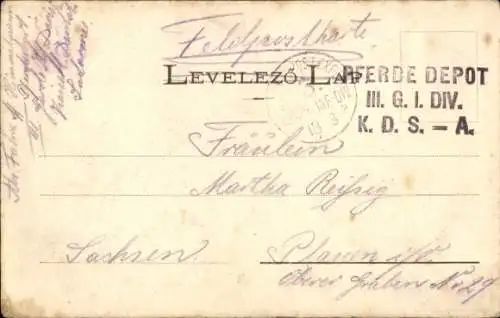 Ak Mukatschewo Munkacs Ukraine, Straßenpartie