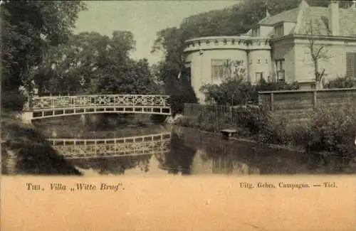 Ak Tiel Gelderland, Villa Witte Brug