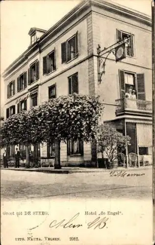 Ak De Steeg Rheden Gelderland, Hotel de Engel