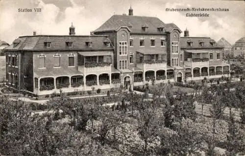 Ak Berlin Steglitz Lichterfelde, Stubenrauch-Kreiskrankenhaus, Station VIII