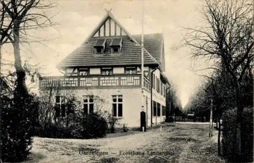 Ak Lindenthal Gardelegen in der Altmark, Forsthaus