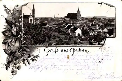 Passepartout Litho Guben in der Niederlausitz, Gesamtansicht