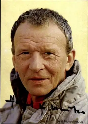 Ak Schauspieler Horst Michael Neutze, Portrait, Autogramm