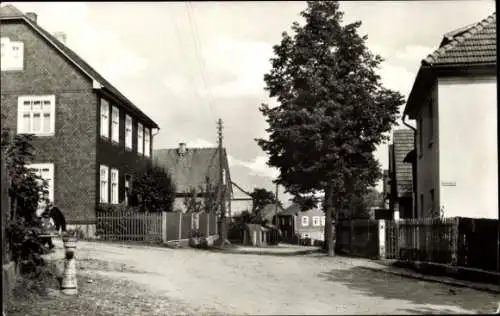 Ak Dröbischau Königsee in Thüringen, Dorfstraße