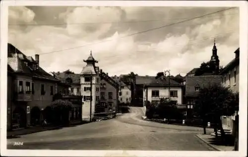 Ak Wurzbach in Thüringen, Am Marktplatz