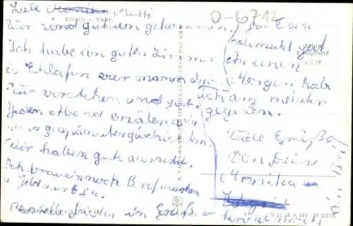 Ak Triptis in Thüringen, Straßenpartie, Autos, Passanten