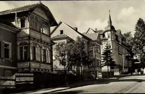 Ak Tambach Dietharz in Thüringen, Leninstraße