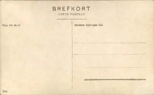 Ak Prinz Carl von Schweden, Arbeitszimmer