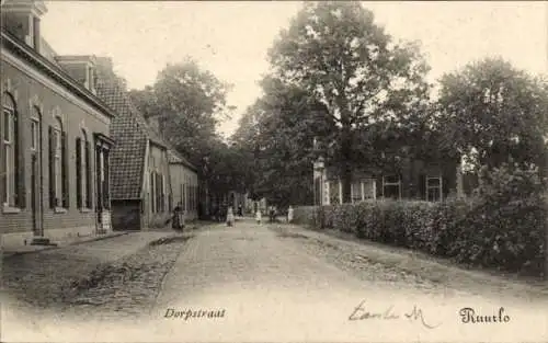 Ak Ruurlo Gelderland, Dorpstraat