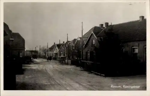 Ak Rossum Maasdriel Gelderland, Koningstraat