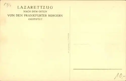 Künstler Ak Nationaler Frauendienst Frankfurt Main 1914, Bayern und Preußen Hand in Hand